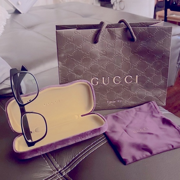 Gucci eyeglasses with case, dust cloth - Picture 15 of 17